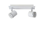 RILOU - Spot plafonnier - LED Var. - GU10 - 2x5W 3000K - Blanc