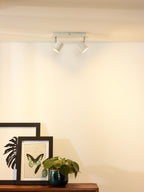 RILOU - Spot plafonnier - LED Var. - GU10 - 2x5W 3000K - Blanc