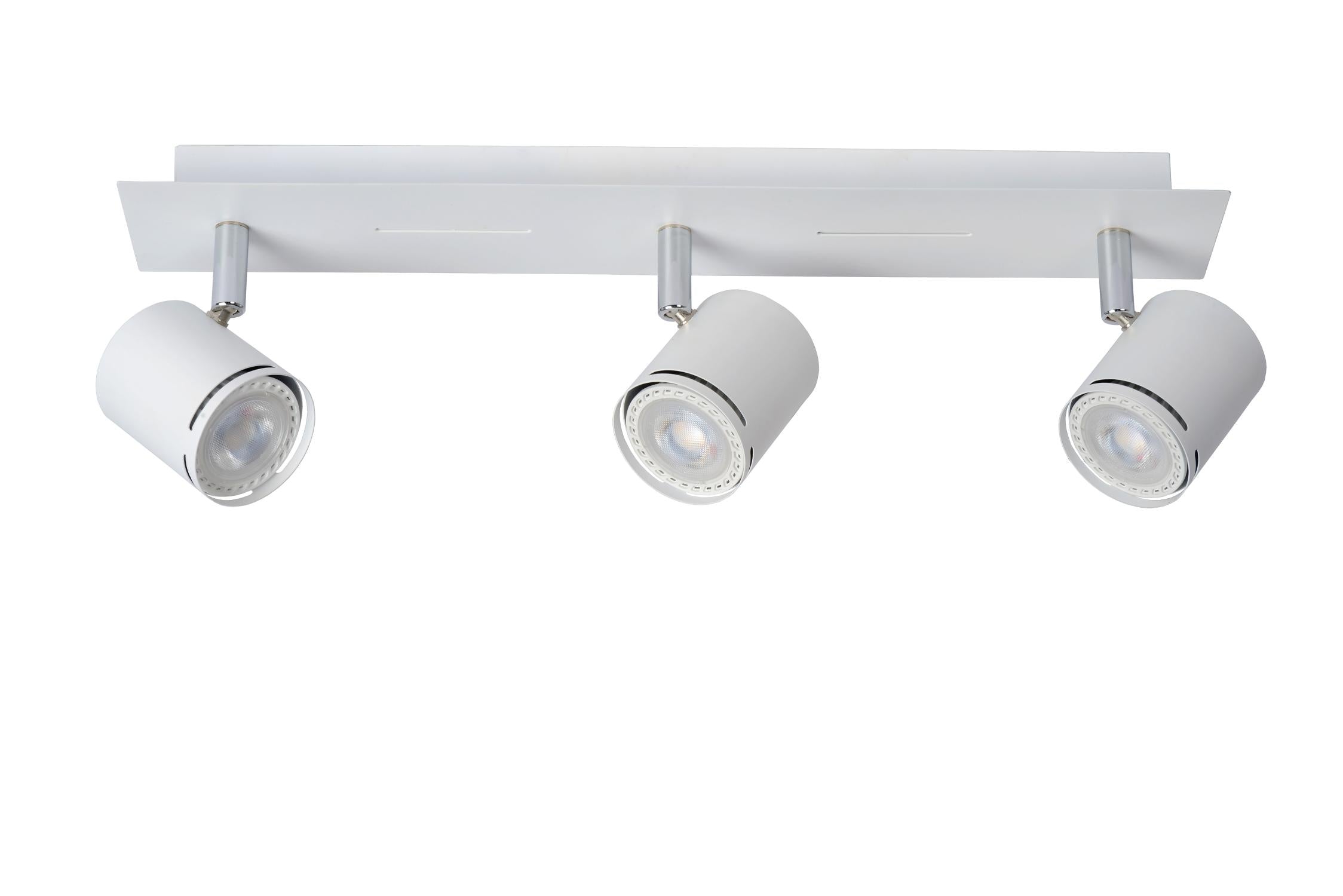 RILOU - Ceiling spot - LED Dimmable - GU10 - 3x5W 3000K - White