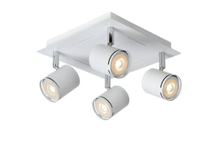 RILOU - Spot plafonnier - LED Var. - GU10 - 4x5W 3000K - Blanc