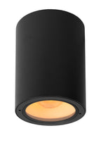 VOLANTIS - Spot plafonnier Intérieur/Extérieur - Ø 10,8 cm - 1xE27 - IP54 - Noir