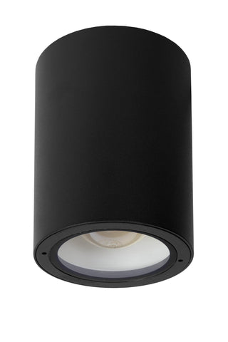 VOLANTIS - Spot plafonnier Intérieur/Extérieur - Ø 10,8 cm - 1xE27 - IP54 - Noir