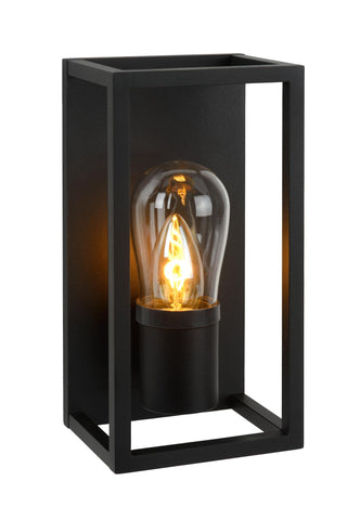 CARLYN - Wandlamp Badkamer - 1xE14 - IP54 - Zwart