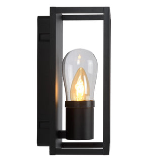 CARLYN - Wandlamp Badkamer - 1xE14 - IP54 - Zwart