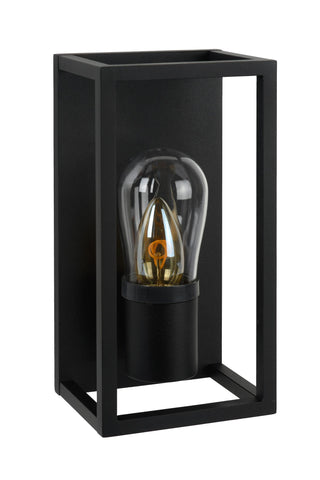 CARLYN - Wandlamp Badkamer - 1xE14 - IP54 - Zwart