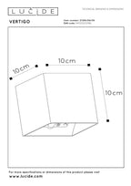 VERTIGO - Oplaadbare Wandlamp Binnen/Buiten - Accu/Batterij - LED Dimb. - 1x6W 2700K - IP54 - Bewegingssensor - Magnetisch - Zwart