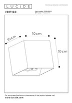 VERTIGO - Rechargeable wall light Indoor/Outdoor - Battery - LED Dimmable - 1x6W 2700K - IP54 - Motion sensor - Magnetic - White