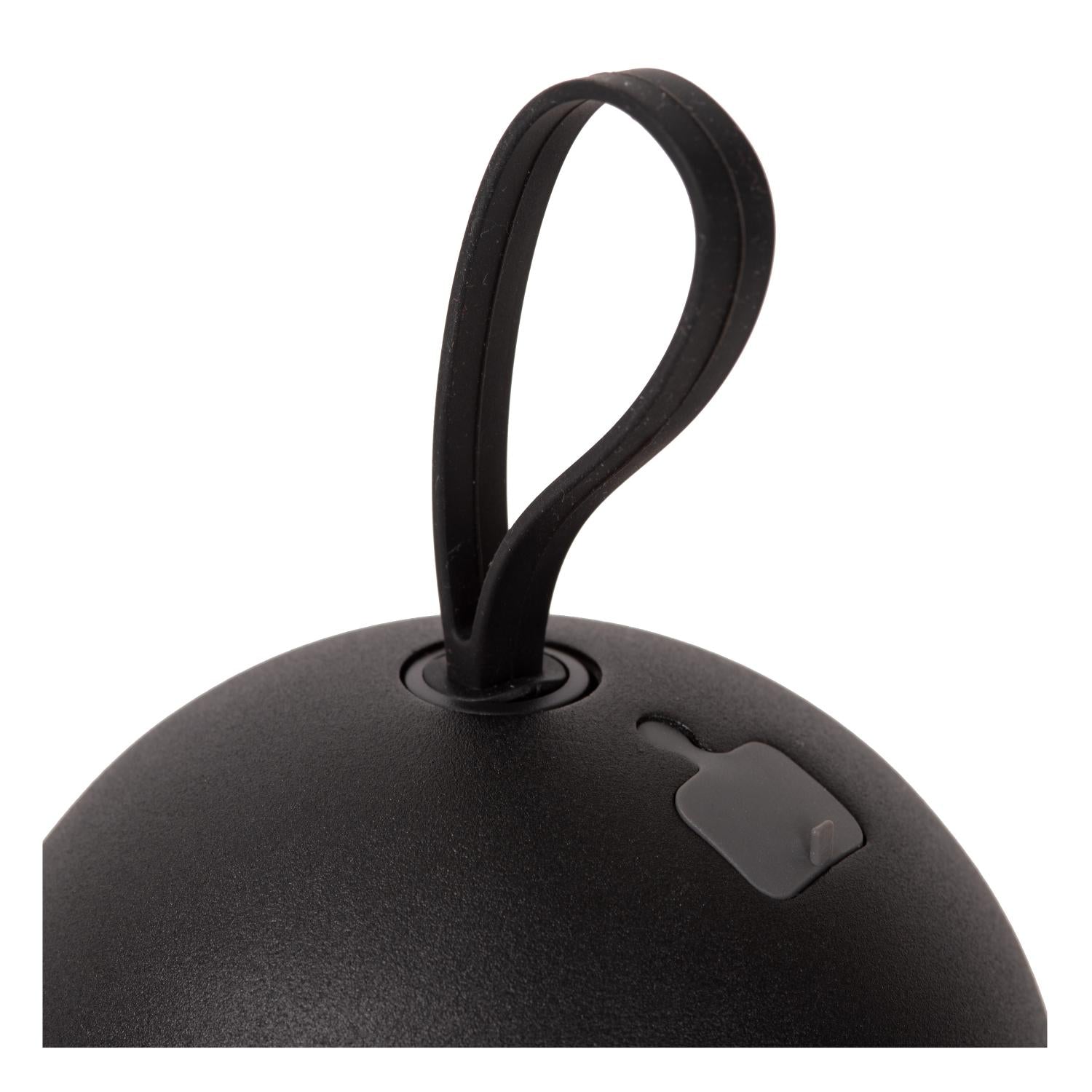 LUNEX - Rechargeable wall light Indoor/Outdoor - Battery - LED Dimmable - 1x2W 3000K - IP54 - Magnetic - Black