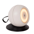 LUNEX - Applique murale rechargeable Intérieur/Extérieur - Batterie/Pile - LED Var. - 1x2W 3000K - IP54 - Magnétique - Blanc