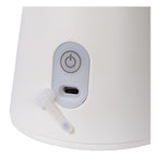 LA DONNA - Lampe de table rechargeable Intérieur/Extérieur - Batterie/Pile - Ø 19,7 cm - LED 3 StepDim - 1x2W 2700K - IP54 - Blanc