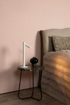 ANTRIM - Lampe de bureau rechargeable Intérieur/Extérieur - Batterie/Pile - LED Var. - 1x2,2W 2700K - IP54 - Avec station de charge sans fil - Blanc