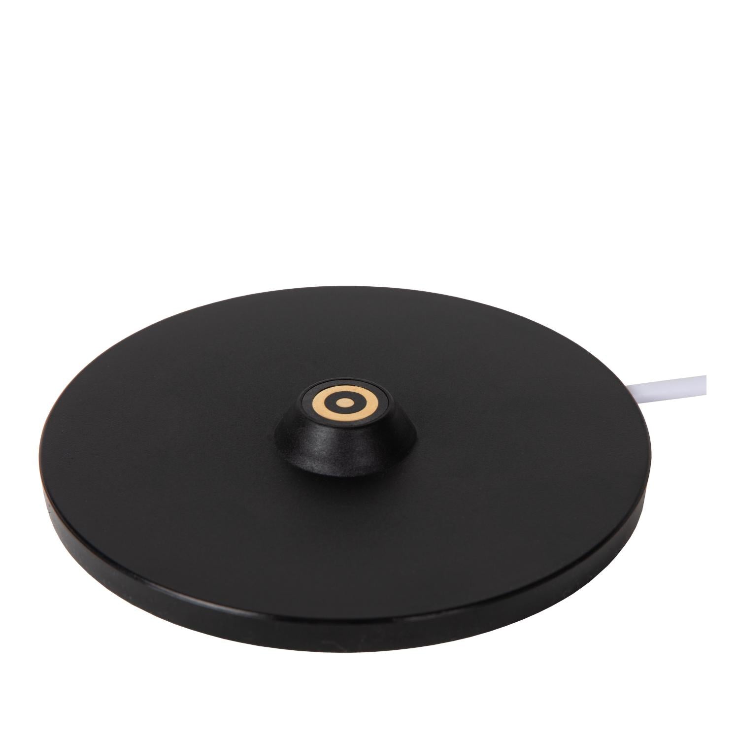 RENEE - Oplaadbare Tafellamp Binnen/Buiten - Accu/Batterij - Ø 12,3 cm - LED Dim to warm - 1x2,2W 2700K/3000K - IP54 - Met draadloos oplaadstation - Wit