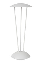 RENEE - Oplaadbare Tafellamp Binnen/Buiten - Accu/Batterij - Ø 12,3 cm - LED Dim to warm - 1x2,2W 2700K/3000K - IP54 - Met draadloos oplaadstation - Wit
