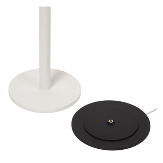 ANTRIM - Oplaadbare Leeslamp Binnen/Buiten - Accu/Batterij - LED Dimb. - 1x2,2W 2700K - IP54 - Met draadloos oplaadstation - Wit