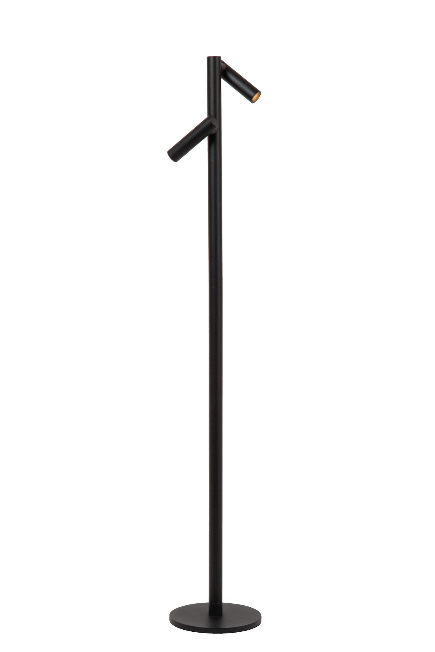 ANTRIM - Oplaadbare Leeslamp Binnen/Buiten - Accu/Batterij - LED Dimb. - 2x2,2W 2700K - IP54 - Met draadloos oplaadstation - Zwart