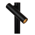 ANTRIM - Liseuse rechargeable Intérieur/Extérieur - Batterie/Pile - LED Var. - 2x2,2W 2700K - IP54 - Avec station de charge sans fil - Noir