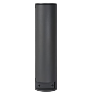 POWERPOINT - Buitenstopcontact zuil - Stopcontacten met penaarde - Type E -  FR, BE, POL, SVK & CZE norm - Ø 10 cm - IP44 ? Antraciet