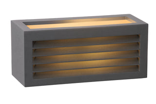 DIMO - Wandlamp Binnen/Buiten - 1xE27 - IP54 - Antraciet