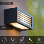 DIMO - Wandlamp Binnen/Buiten - 1xE27 - IP54 - Antraciet