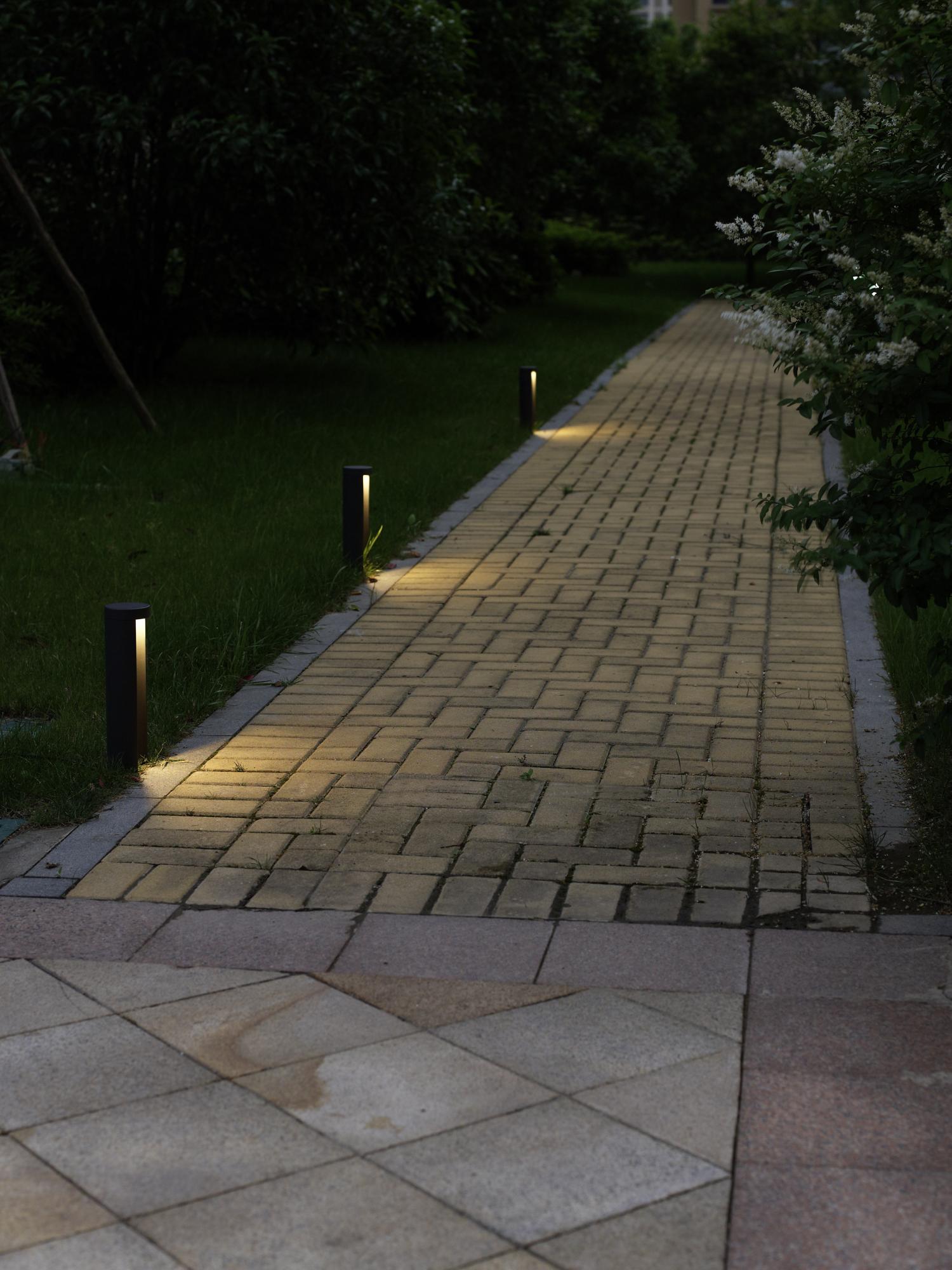 COMBO - Lampe socle - Ø 9 cm - LED - 1x9W 3000K - IP54 - Noir