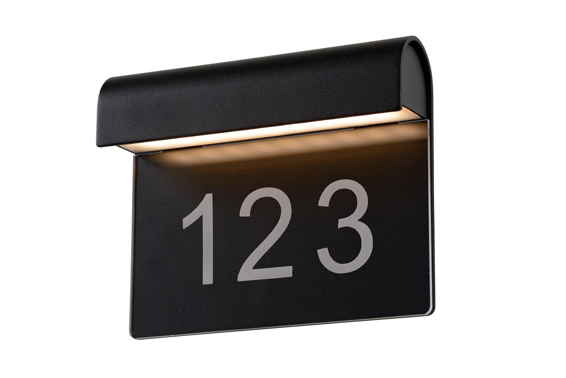 THESI LED - Applique murale Intérieur/Extérieur - LED - 1x8W 3000K - IP54 - Noir