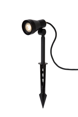 SPIKE - Garden spot - Ø 6.5 cm - LED Dimmable - GU10 - 1x5W 3000K - IP54 - Black