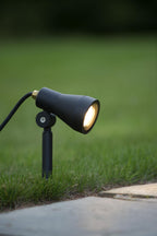 SPIKE - Garden spot - Ø 6.5 cm - LED Dimmable - GU10 - 1x5W 3000K - IP54 - Black