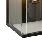 CLAIRE - Wandlamp Binnen/Buiten - 1xE27 - IP54 - Antraciet