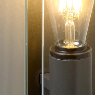 CLAIRE - Wandlamp Binnen/Buiten - 1xE27 - IP54 - Antraciet