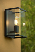 CLAIRE - Wandlamp Binnen/Buiten - 1xE27 - IP54 - Antraciet