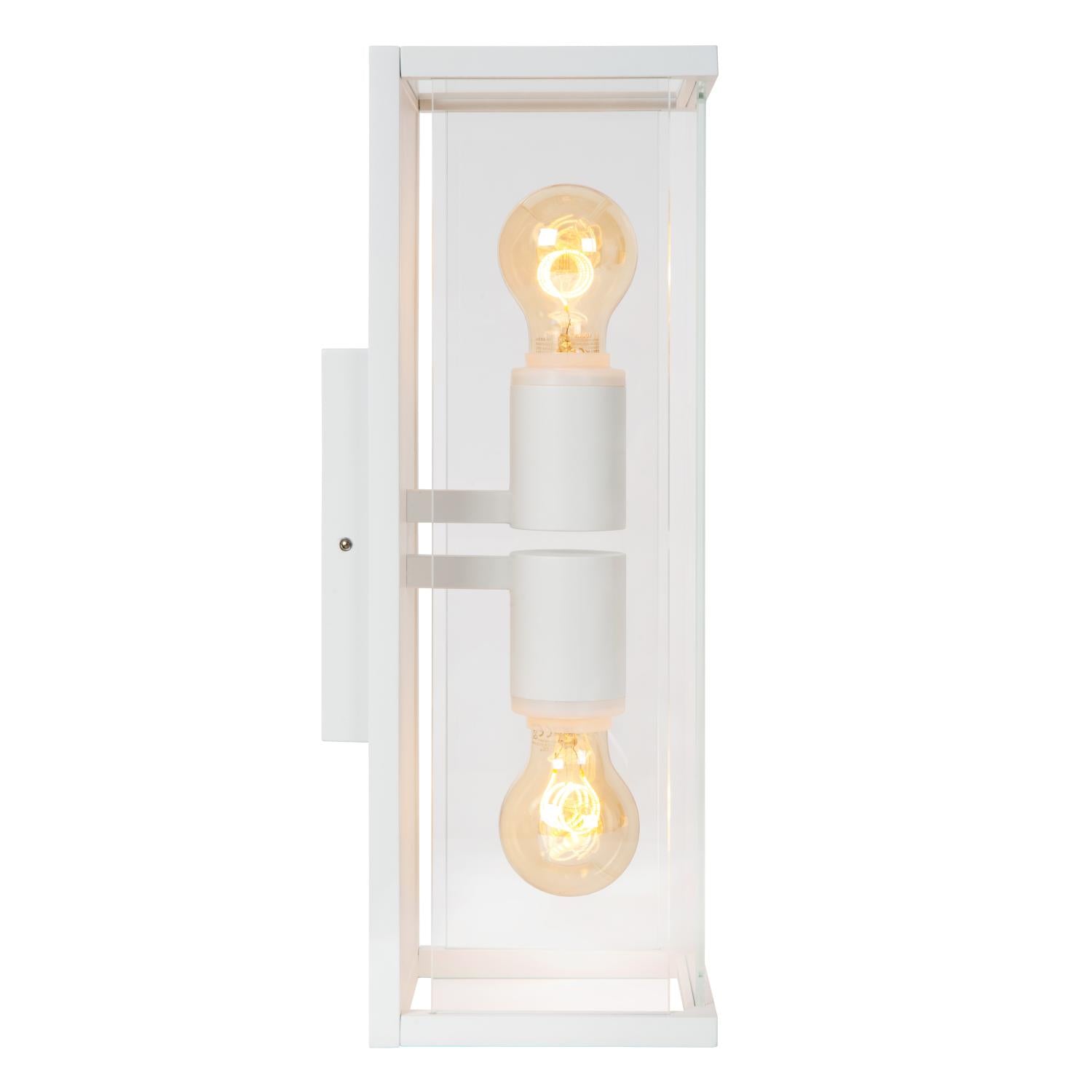 CLAIRE - Wall light Indoor/Outdoor - 2xE27 - IP54 - White