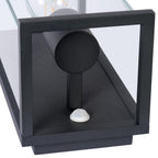 CLAIRE - Wandlamp Binnen/Buiten - 1xE27 - IP54 - Beweging & dag/nacht sensor - Antraciet