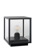 CLAIRE - Sokkellamp - 1xE27 - IP54 - Antraciet