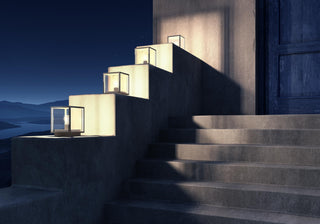 CLAIRE - Sokkellamp - 1xE27 - IP54 - Antraciet