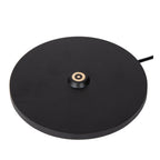 JUSTINE - Oplaadbare Tafellamp Binnen/Buiten - Accu/Batterij - LED Dimb. - 1x2W 2700K - IP54 - Met draadloos oplaadstation - Zwart
