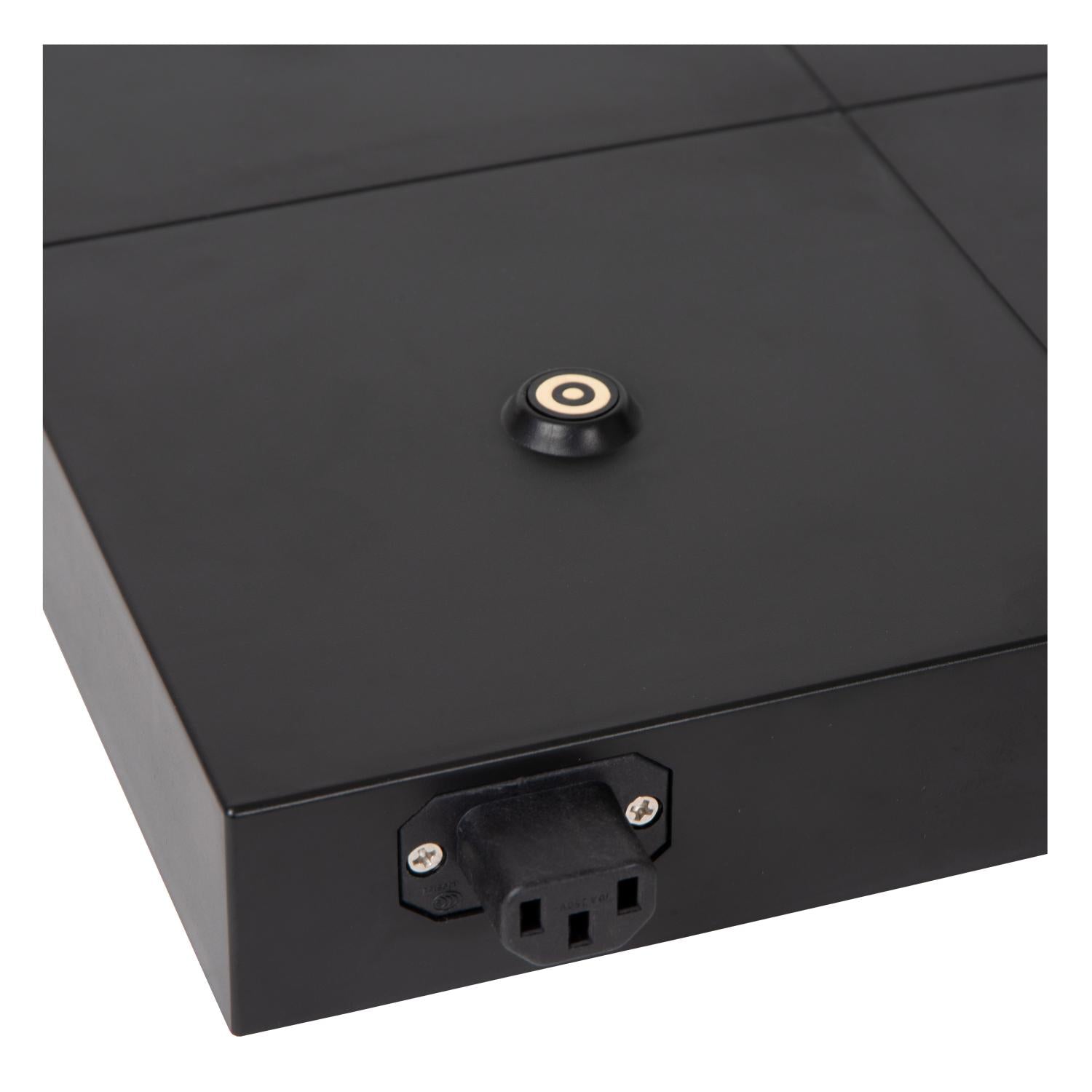THE DOCK - Draadloze oplader / oplaadstation / Wireless charger - Max. 6 lampen - Zwart