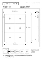 THE DOCK - Chargeur sans fil / station de charge - Max. 6 lampes - Noir