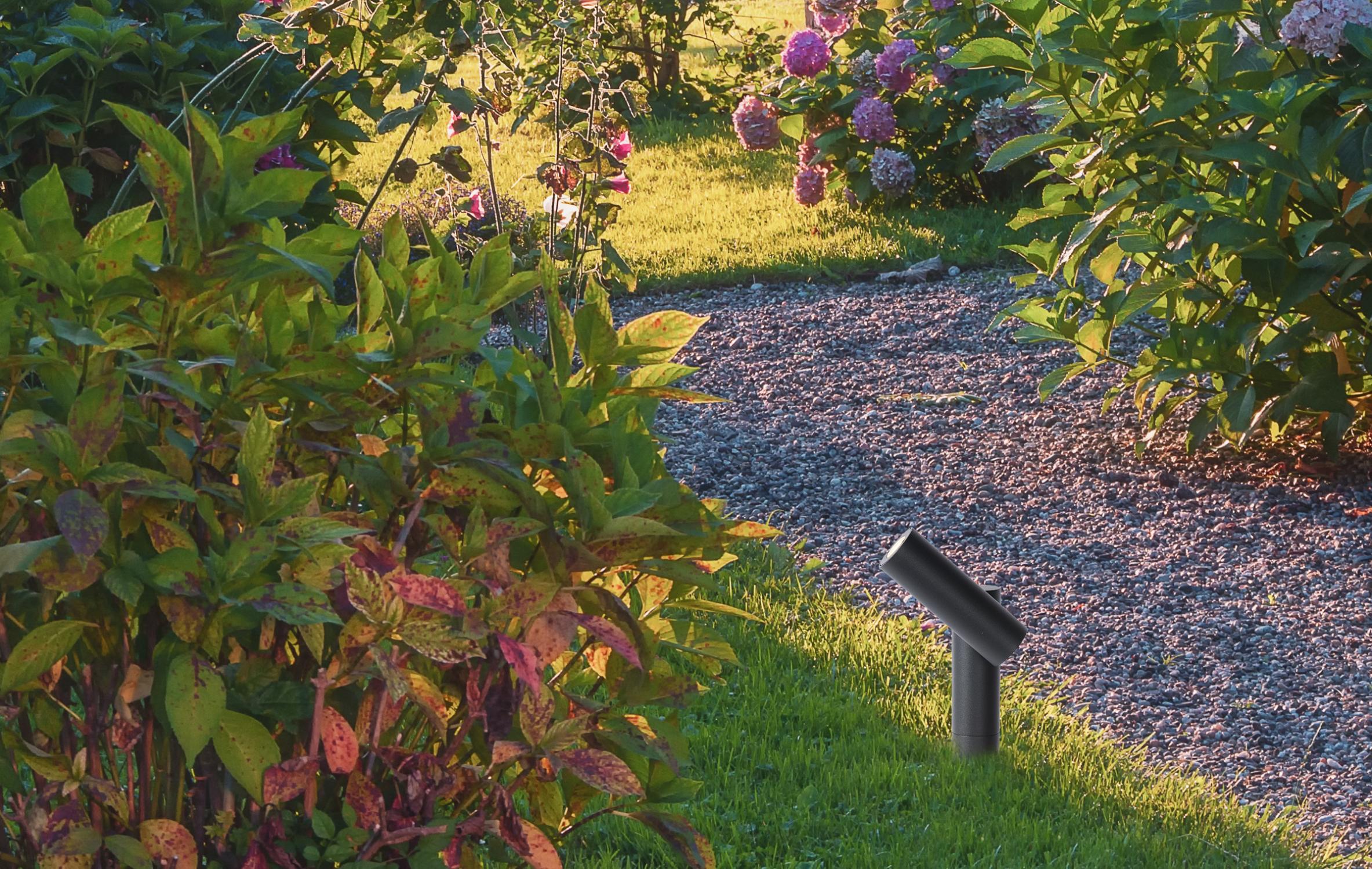 TATUM - Garden spot - LED - 1x4.5W 3000K - IP65 - Anthracite