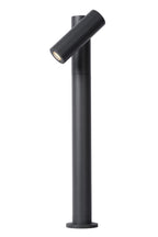 TATUM - Sokkellamp - LED - 1x5W 3000K - IP65 - Antraciet