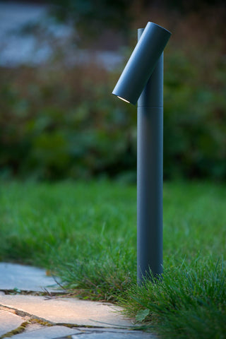 TATUM - Sokkellamp - LED - 1x5W 3000K - IP65 - Antraciet