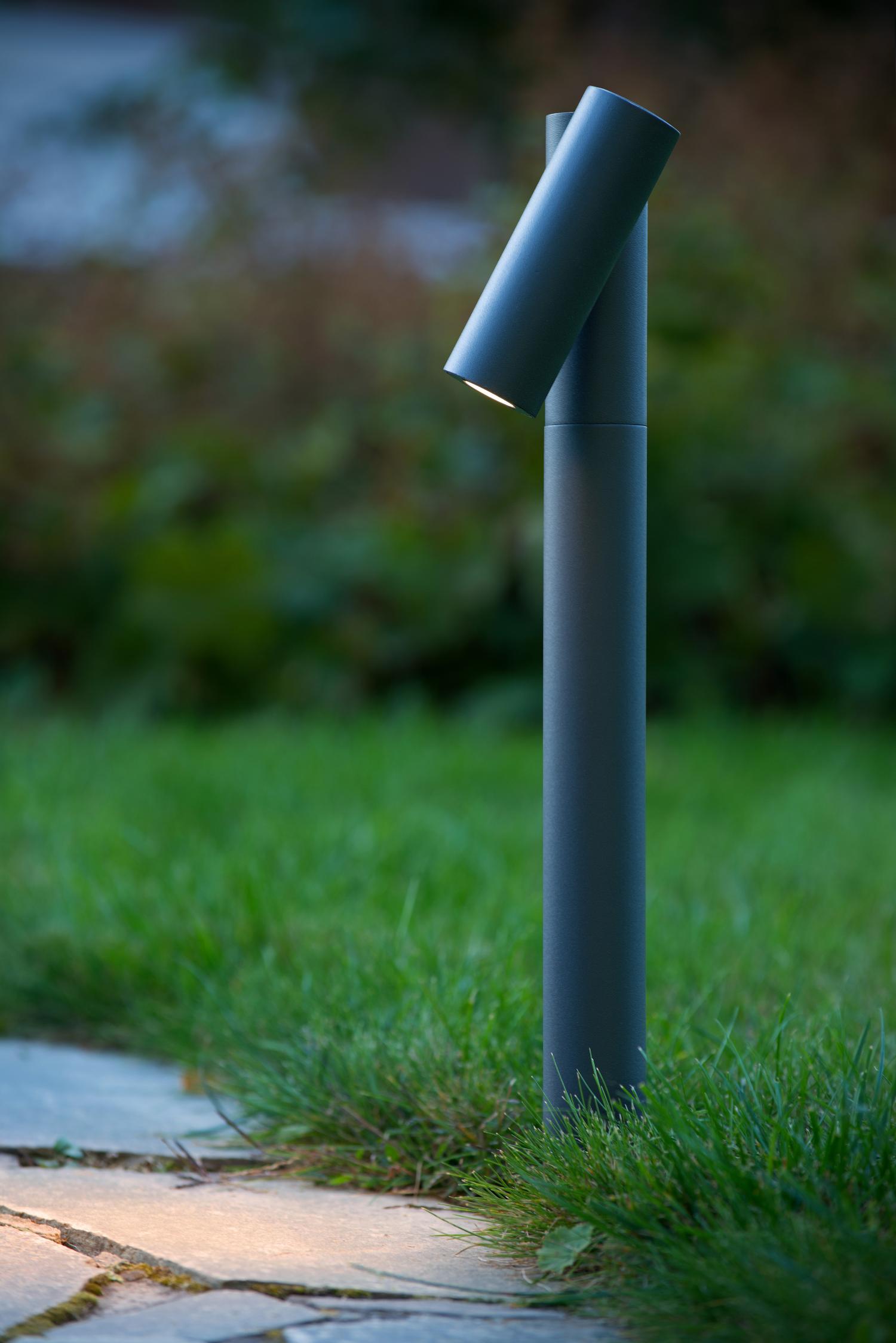 TATUM - Sokkellamp - LED - 1x5W 3000K - IP65 - Antraciet