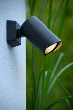 MANAL - Wandspot / Wandlamp Binnen/Buiten - LED - 1x13W 3000K - IP65 - Antraciet
