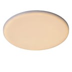 CERES-LED - Plafonnière Badkamer - Ø 21,5 cm - LED Dimb. - 1x30W 3000K - IP44 - Zwart