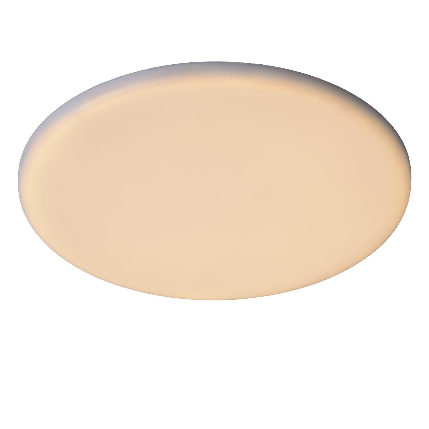 CERES-LED - Plafonnière Badkamer - Ø 21,5 cm - LED Dimb. - 1x30W 3000K - IP44 - Zwart