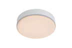 CERES-LED - Plafonnière Badkamer - Ø 21,5 cm - LED Dimb. - 1x30W 3000K - IP44 - Wit