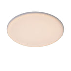 CERES-LED - Plafonnière Badkamer - Ø 21,5 cm - LED Dimb. - 1x30W 3000K - IP44 - Wit