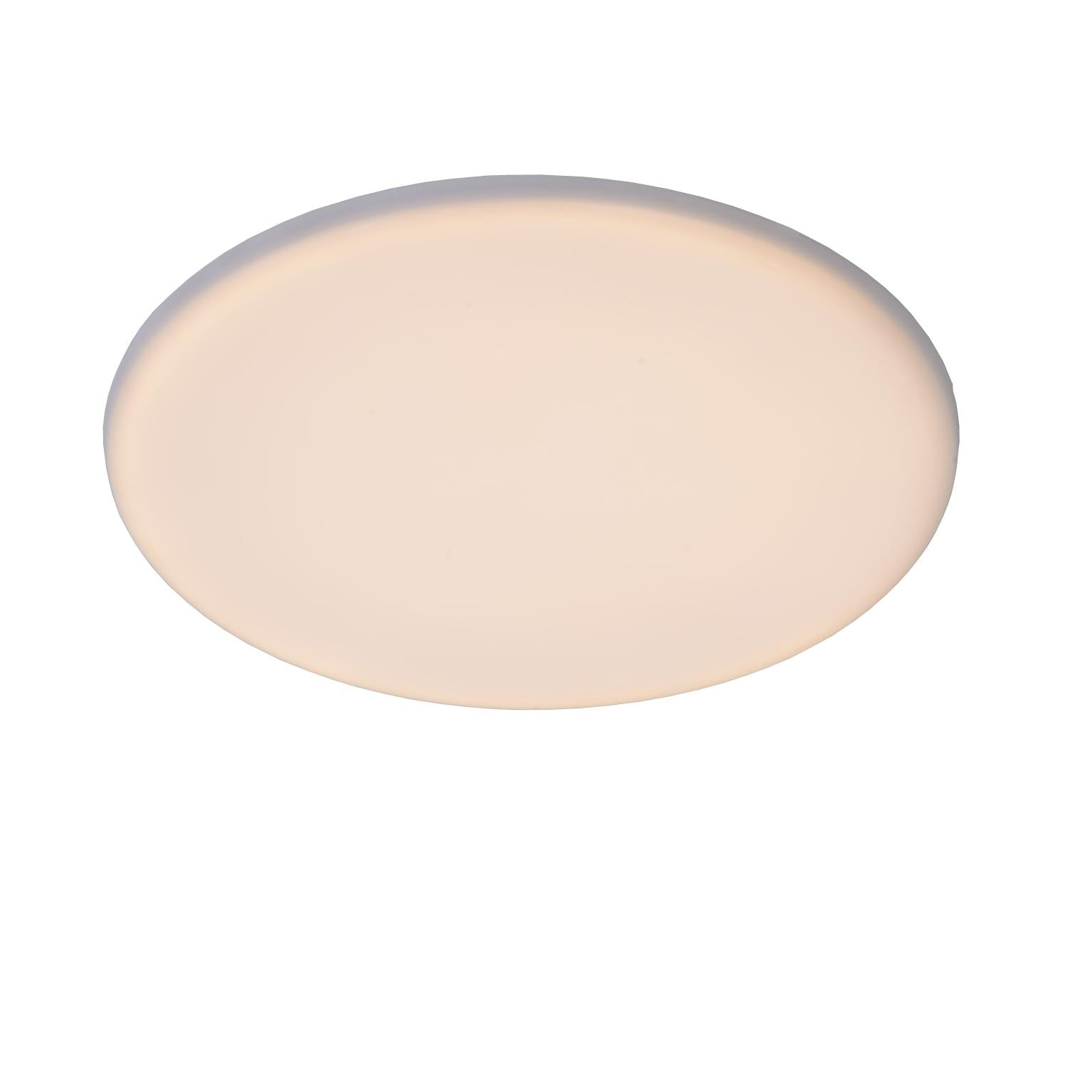 CERES-LED - Plafonnière Badkamer - Ø 21,5 cm - LED Dimb. - 1x30W 3000K - IP44 - Wit