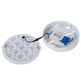 CERES-LED - Plafonnière Badkamer - Ø 21,5 cm - LED Dimb. - 1x30W 3000K - IP44 - Wit
