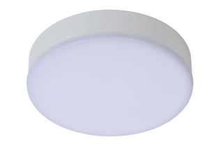 CERES-LED - Plafonnière Badkamer - Ø 21,5 cm - LED Dimb. - 1x30W 3000K - IP44 - Wit
