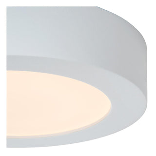 BRICE-LED - Plafonnière Badkamer - Ø 18 cm - LED Dimb. - 1x12W 3000K - IP44 - Wit